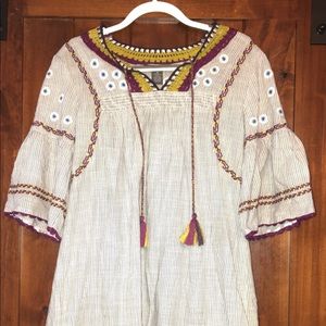 Bell sleeve dress